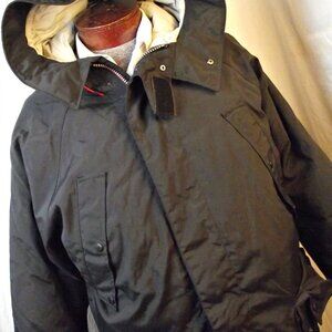 PUFFY Vintage Nautica Mens Down Parka Coat Hood Large